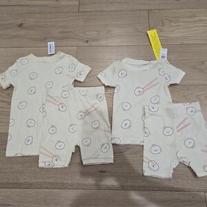 New Sibling Pj's 12-18mo & 4T